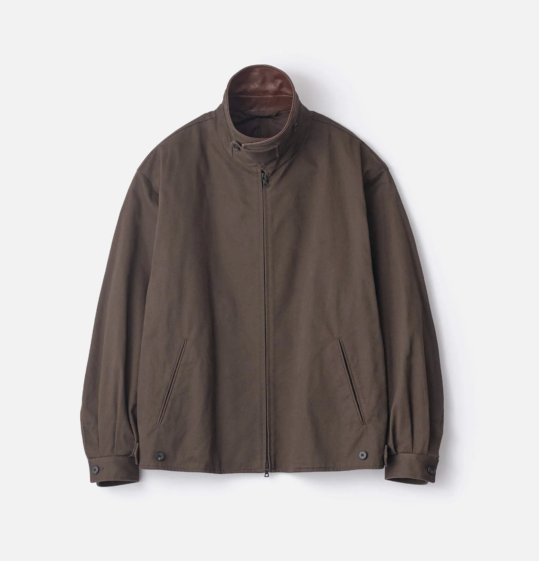 Lemaire - HOODED RAINCOAT (ONYX) — EQUIPMENT